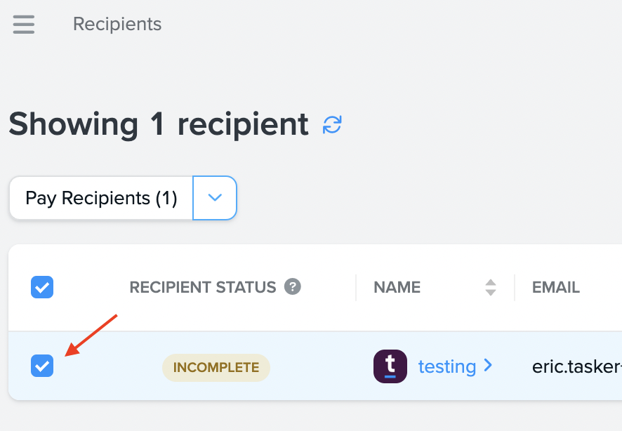 Disabling or Archiving a Recipient